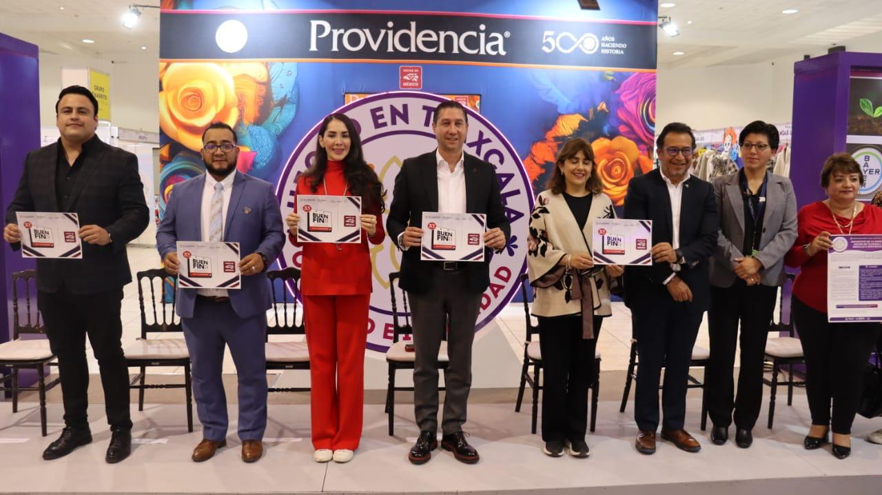 Tlaxcala impulsa el consumo local con el lanzamiento de 'El Buen Fin + Hecho en México 2025'